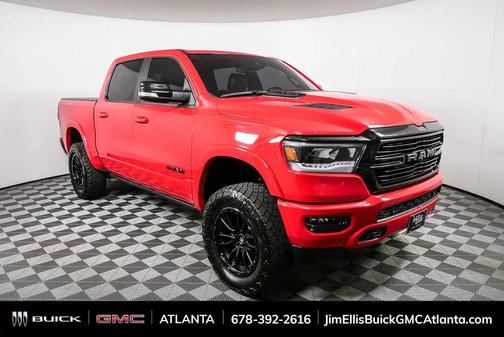 Flame Red Clearcoat 2022 RAM 1500 Laramie