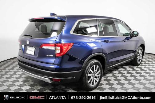 Obsidian Blue Pearl 2022 Honda Pilot EX-L