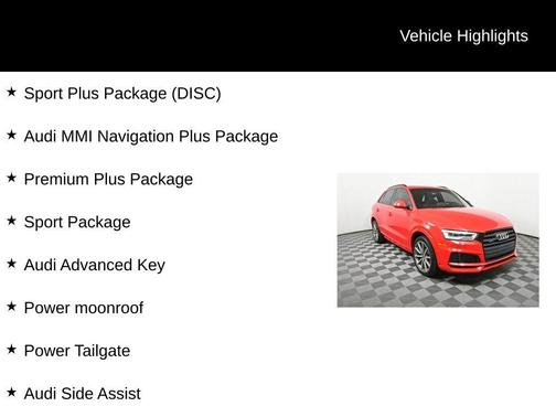 2018 Audi Q3 2.0T Premium Plus