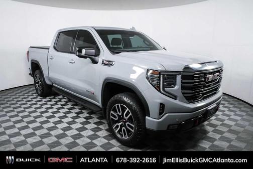 Gray 2024 GMC Sierra 1500 AT4