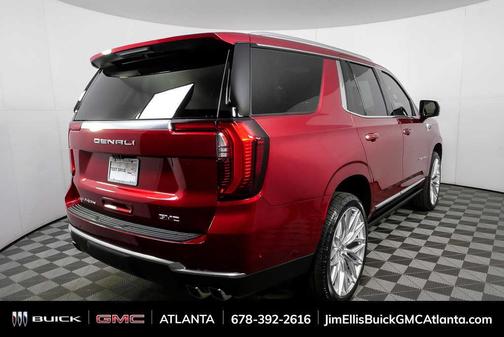 Volcanic Red 2026 GMC Yukon Denali