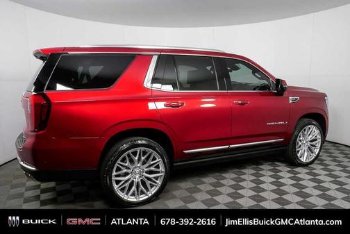 Volcanic Red 2026 GMC Yukon Denali