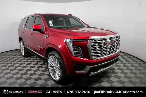 Volcanic Red 2026 GMC Yukon Denali