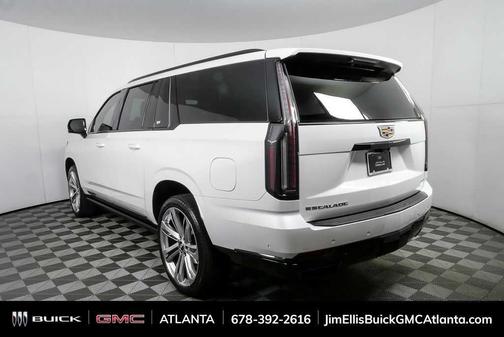 Crystal White Tri-Coat 2025 Cadillac Escalade ESV Sport Platinum