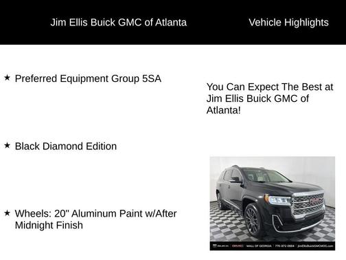 2023 GMC Acadia Denali