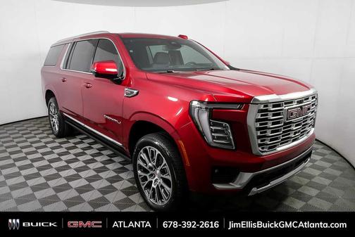 Volcanic Red 2026 GMC Yukon XL Denali
