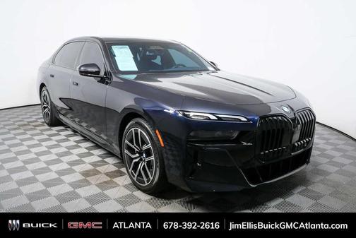 Carbon Black Metallic 2023 BMW 760 760i xDrive