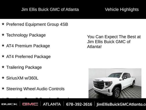 2024 GMC Sierra 1500 AT4