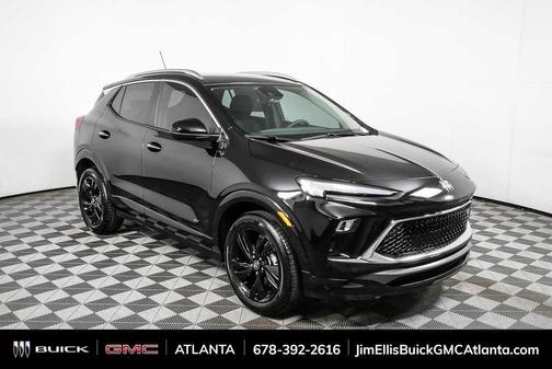 Ebony Twilight Metallic 2026 Buick Encore GX Sport Touring