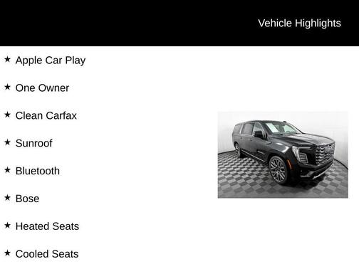 2025 GMC Yukon XL Denali Ultimate