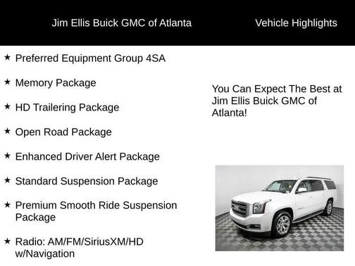 2016 GMC Yukon XL SLT