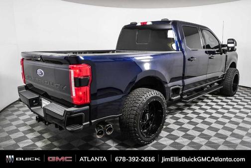 Blue 2023 Ford F-250 Lariat