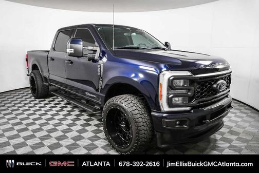 Blue 2023 Ford F-250 Lariat