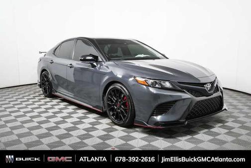 Midnight Black Metallic 2024 Toyota Camry TRD V6