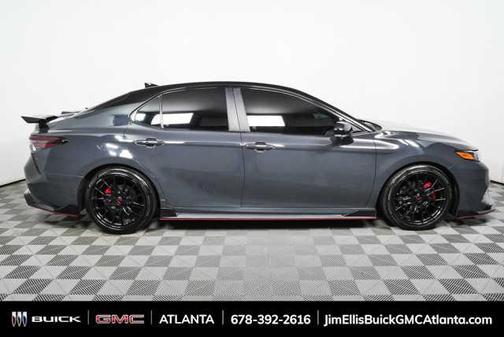 Midnight Black Metallic 2024 Toyota Camry TRD V6