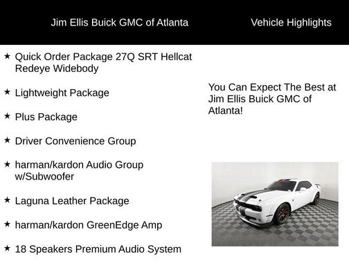 2019 Dodge Challenger SRT Hellcat