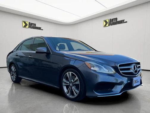 Gray 2016 Mercedes-Benz E-Class E 350 Sedan 4D