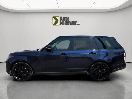 Blue 2018 Land Rover Range Rover 3.0L Supercharged HSE