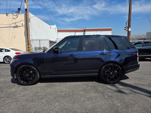 Blue 2018 Land Rover Range Rover 3.0L Supercharged HSE