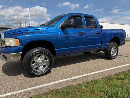 BLUE 2003 Dodge Ram 2500 Laramie Quad Cab