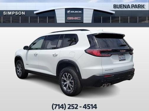 Summit White 2026 GMC Acadia AT4