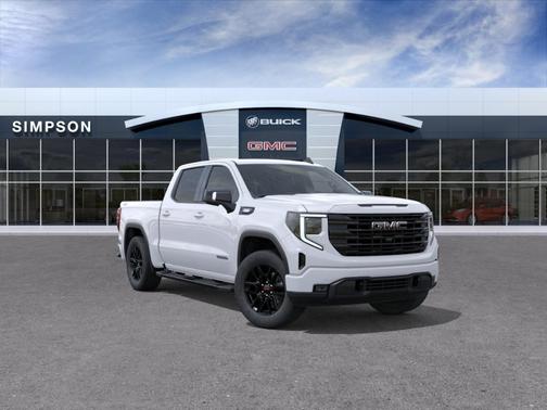 Summit White 2026 GMC Sierra 1500 Elevation