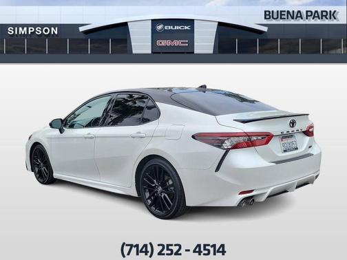 Midnight Black Metallic 2023 Toyota Camry XSE V6