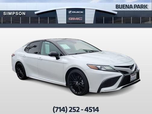 Midnight Black Metallic 2023 Toyota Camry XSE V6