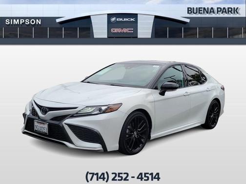 Midnight Black Metallic 2023 Toyota Camry XSE V6