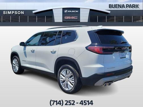 Summit White 2026 GMC Acadia Elevation