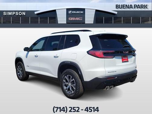 Summit White 2026 GMC Acadia AT4
