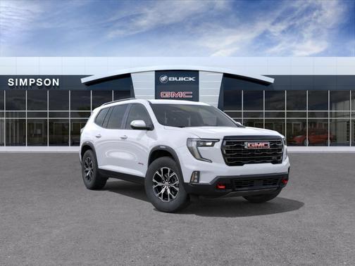 Summit White 2026 GMC Acadia AT4