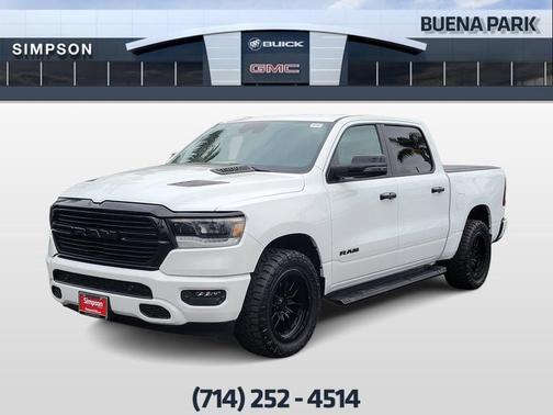 Bright White Clearcoat 2024 RAM 1500 Laramie