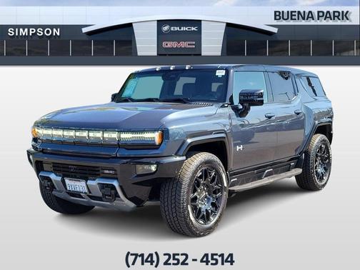 Graphite Blue Metallic 2026 GMC HUMMER EV SUV 2X