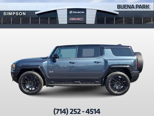 Graphite Blue Metallic 2026 GMC HUMMER EV SUV 2X