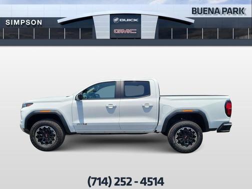 Summit White 2026 GMC Canyon AT4