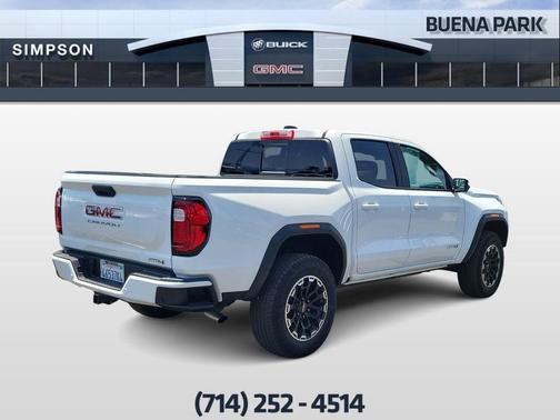 Summit White 2026 GMC Canyon AT4