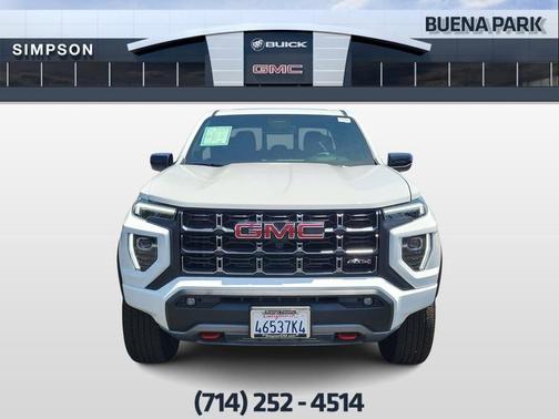 Summit White 2026 GMC Canyon AT4