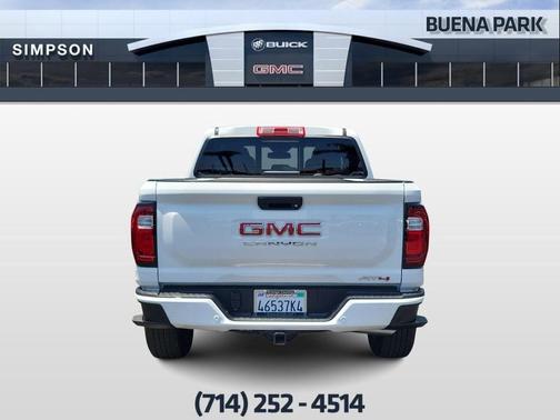 Summit White 2026 GMC Canyon AT4
