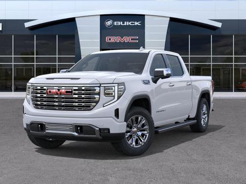 Glacier White 2026 GMC Sierra 1500 Denali