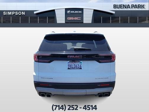 Summit White 2026 GMC Acadia Elevation