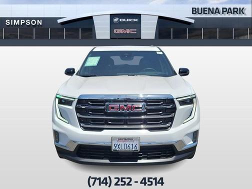 Summit White 2026 GMC Acadia Elevation