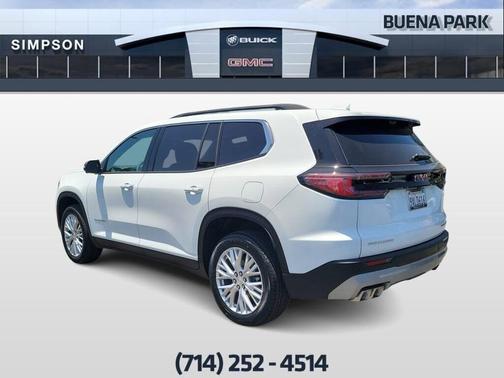 Summit White 2026 GMC Acadia Elevation
