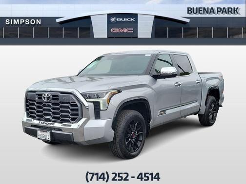 Celestial Silver Metallic 2025 Toyota Tundra 1794 Edition