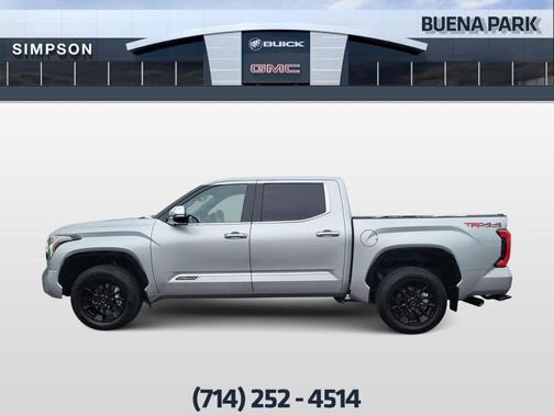 Celestial Silver Metallic 2025 Toyota Tundra 1794 Edition
