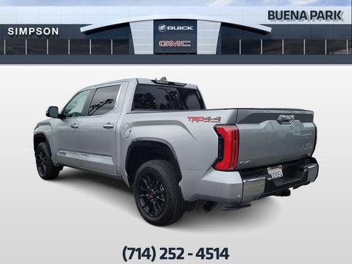 Celestial Silver Metallic 2025 Toyota Tundra 1794 Edition