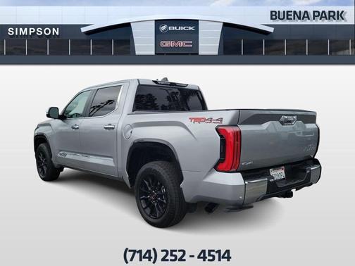 Celestial Silver Metallic 2025 Toyota Tundra 1794 Edition