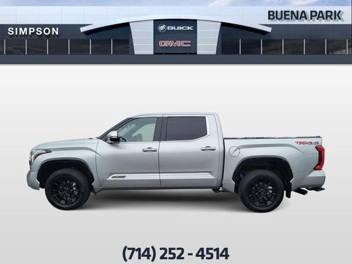 Celestial Silver Metallic 2025 Toyota Tundra 1794 Edition