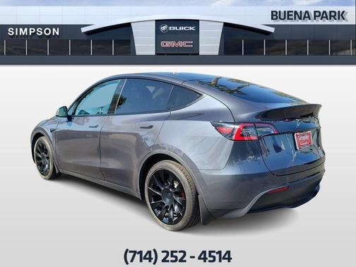 Midnight Silver Metallic 2021 Tesla Model Y Long Range