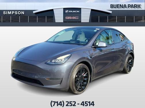 Midnight Silver Metallic 2021 Tesla Model Y Long Range